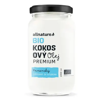 Allnature Kokosový olej panenský BIO 1000 ml