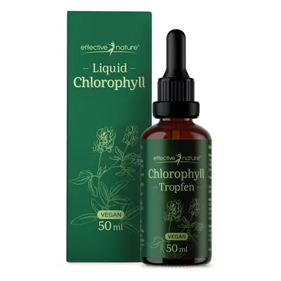 Effective Nature Tekutý chlorofyl kapky 50ml