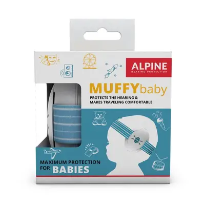 Alpine Muffy Baby Chrániče sluchu pro miminka Barva: Modrá