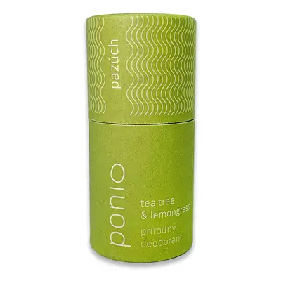 Ponio Tea tree & lemongras, přírodní deodorant 65g