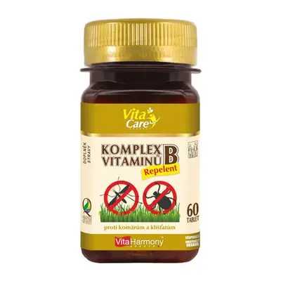 Vitaharmony Komplex vitamínů B repelent - 60 tablet