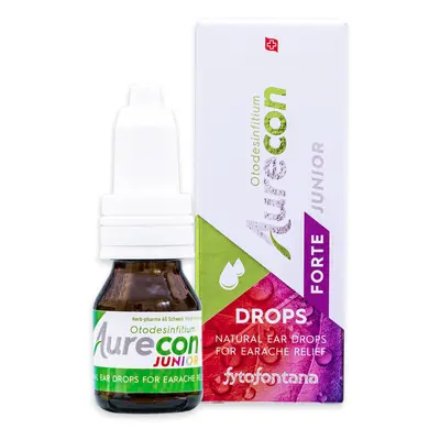 Aurecon Drops FORTE JUNIOR ušní kapky 10 ml