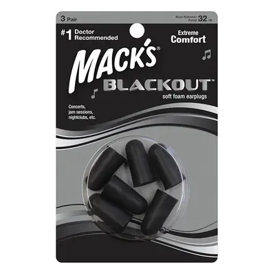 Mack's Blackout® Množství v balení: 3 páry