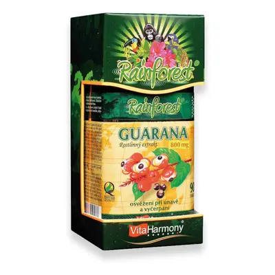 Rainforest Guarana 800 mg - 90 tbl.