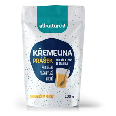 Allnature Křemelina - příchuť pomeranč 100 g