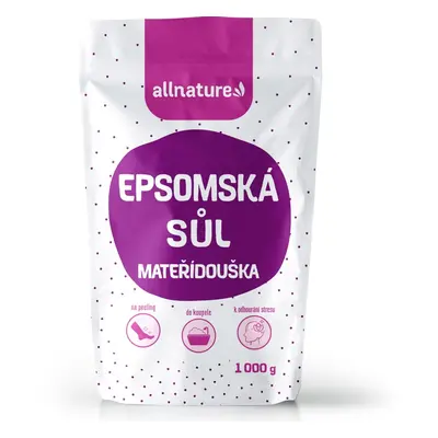 Allnature Epsomská sůl - mateřídouška 1000 g