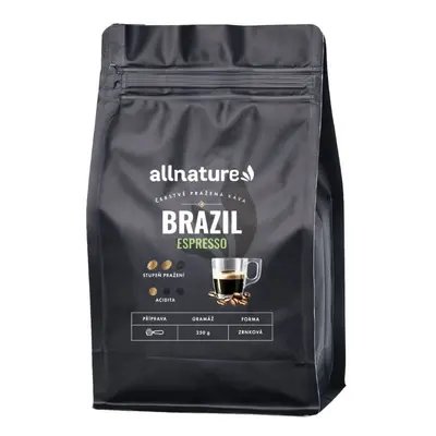 Allnature káva Brazil Espresso 250 g