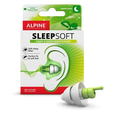 Alpine SleepSoft špunty na spaní -25 dB 1 pár