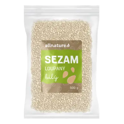 Allnature Sezam bílý loupaný 500g