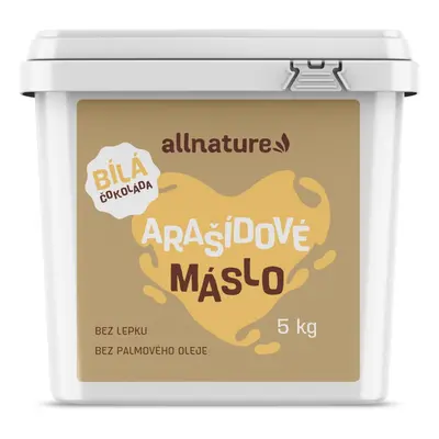 Allnature Arašídový krém s bílou čokoládou 5 kg