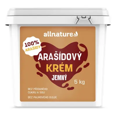 Allnature Arašídový krém jemný 5 kg