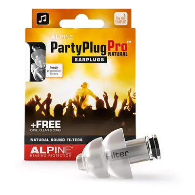 Alpine PartyPlug Pro Natural Chrániče 21 dB 1 pár