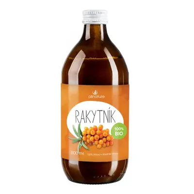 Allnature Rakytníková šťáva 100% Bio 500 ml