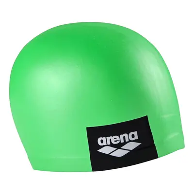 Arena Logo Moulded Cap - plavecká čepice Barva: Zelená