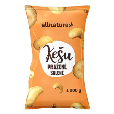 Allnature Kešu pražené solené 1000 g