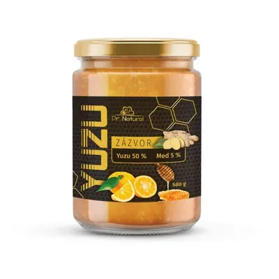 Dr. Natural Yuzu Zázvor Hmotnost: 580g