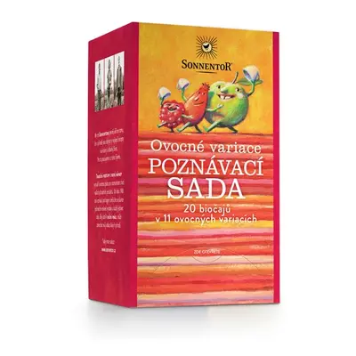 Sonnentor Ovocná variace čajů - poznávací sada BIO 47,6g