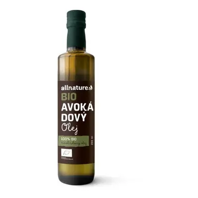 Allnature Avokádový olej BIO 250 ml