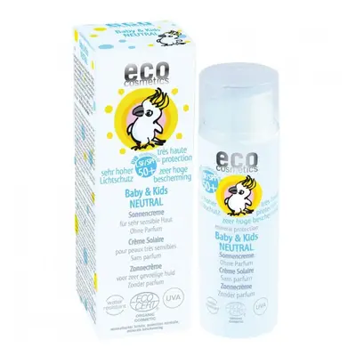 Eco Cosmetics Baby Dětský opalovací krém Neutral SPF 50+ BIO (50 ml)