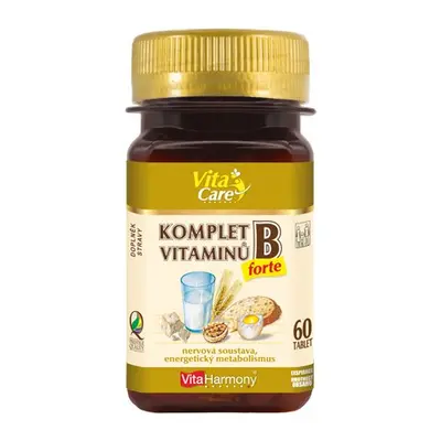 Vitaharmony Komplet vitamínů B - 60 tablet