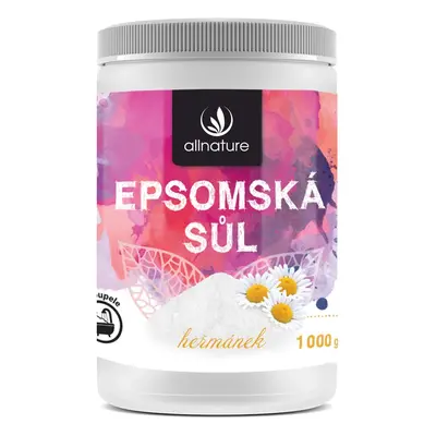 Allnature Epsomská sůl - heřmánek 1000 g