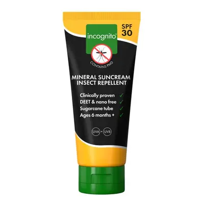 Incognito Opalovací krém s repelentem SPF30 Obsah balení: 100ml