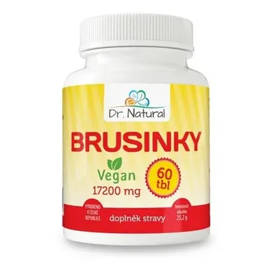 Dr.Natural - Brusinky 17200 mg 60 tbl.