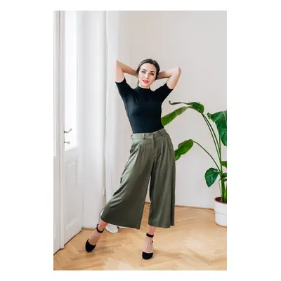 Culottes Michele khaki