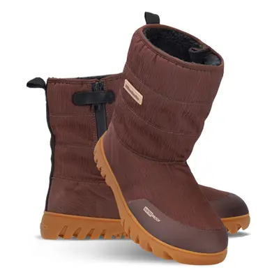 Zimní barefoot boty Barebarics PolarStride - Copper Brown