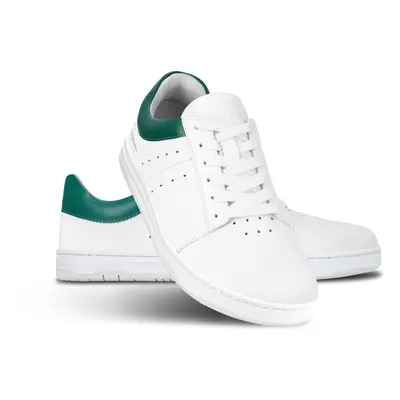 Barefoot tenisky Barebarics Enigma - White & Dark Green