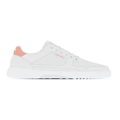 Barefoot tenisky Barebarics Zing - Fresh - White & Coral Pink