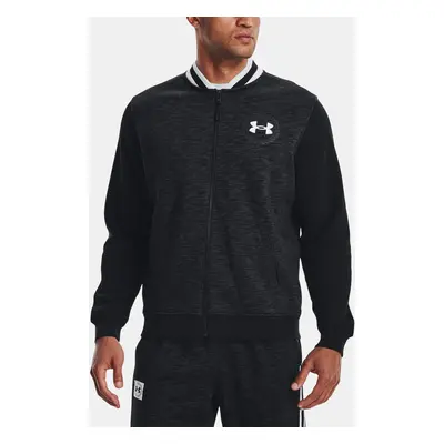 Under Armour Mikina UA Essential Heritage Flc FZ-BLK - Pánské