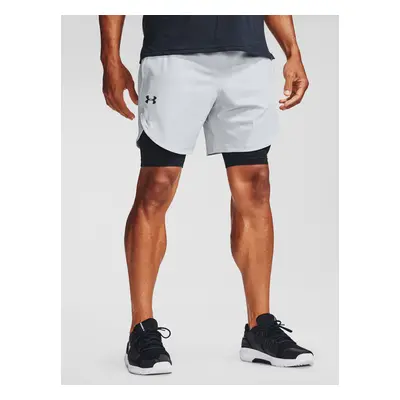 Under Armour Kraťasy UA Stretch-Woven Shorts-GRY - Pánské