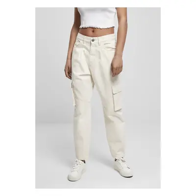 Dámské kalhoty Ballon Fit Cargo Twill whitesand