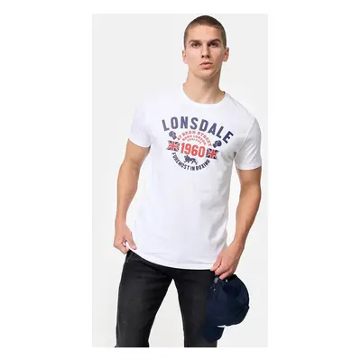 Lonsdale Men's t-shirt and long-sleeved shirt regular fit double pack