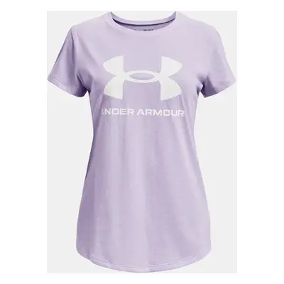 Under Armour Tričko UA SPORTSTYLE LOGO SS-PPL - Holky