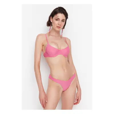 Trendyol Pink Basic Bikini Bottom