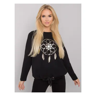 Dámské triko dlouhým rukávem Fashionhunters Dreamcatcher