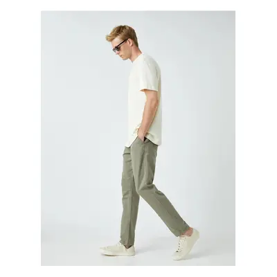 Koton Basic Chino Trousers Cotton