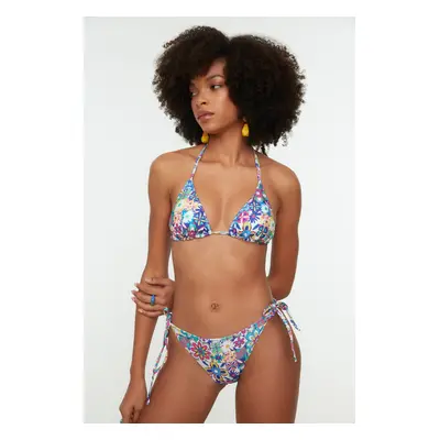 Bikiny spodní díl Trendyol Floral patterned