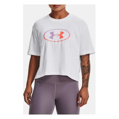 Under Armour Tričko Live Novelty SS-WHT - Dámské