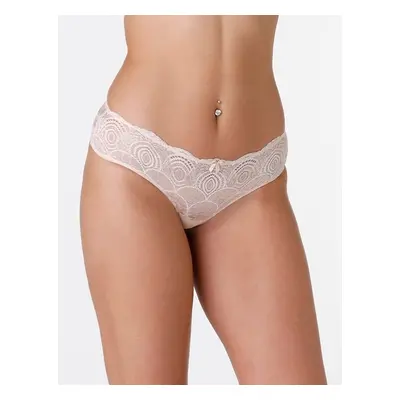 Krémové dámské krajkové kalhotky Wonderbra GLAMOUR SHORTY