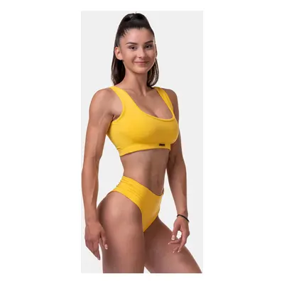 Dámské plavky Nebbia Miami sporty bikini - top yellow