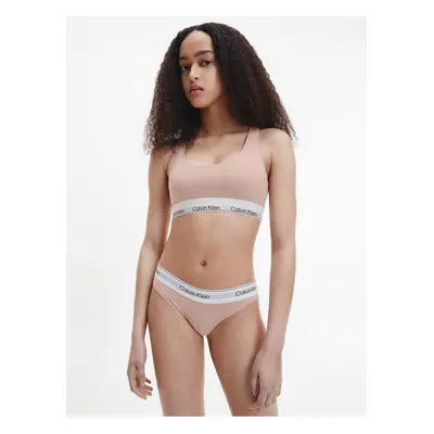 Béžové dámské kalhotky Calvin Klein Underwear