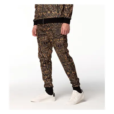 Mr. GUGU & Miss GO Man's Day Of Dead Track Pants PNS-W-548