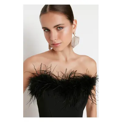 Dámský crop top Trendyol Ostrich