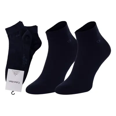 Calvin Klein Man's 2Pack Socks Navy Blue