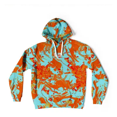 Mr. GUGU & Miss GO Man's Marble Hoodie OVS-M