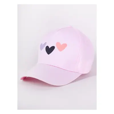 Yoclub Kids's Girl's Baseball Cap CZD-0633G-A100