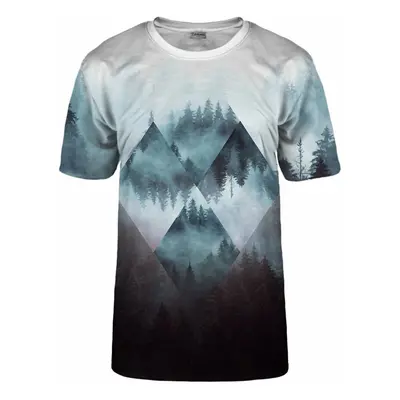 Bittersweet Paris Unisex's Geometric Forest T-Shirt Tsh Bsp693